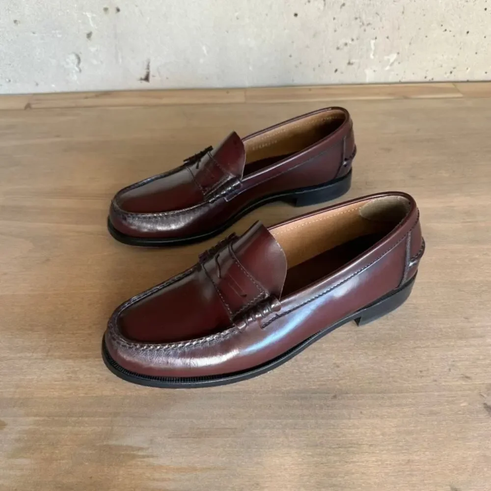 Florsheim Berkley Penny Loafers Burgundy 10 3E